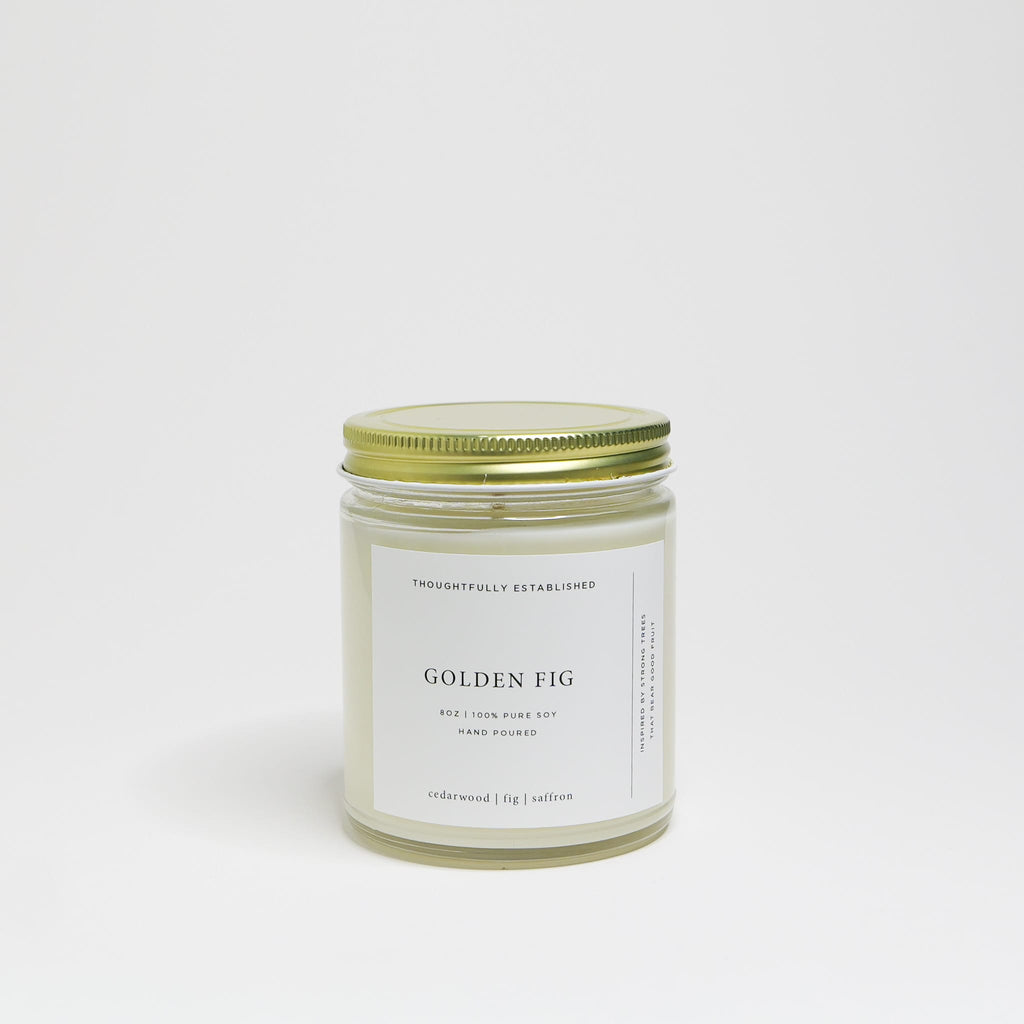 Golden Fig - Soy Candle